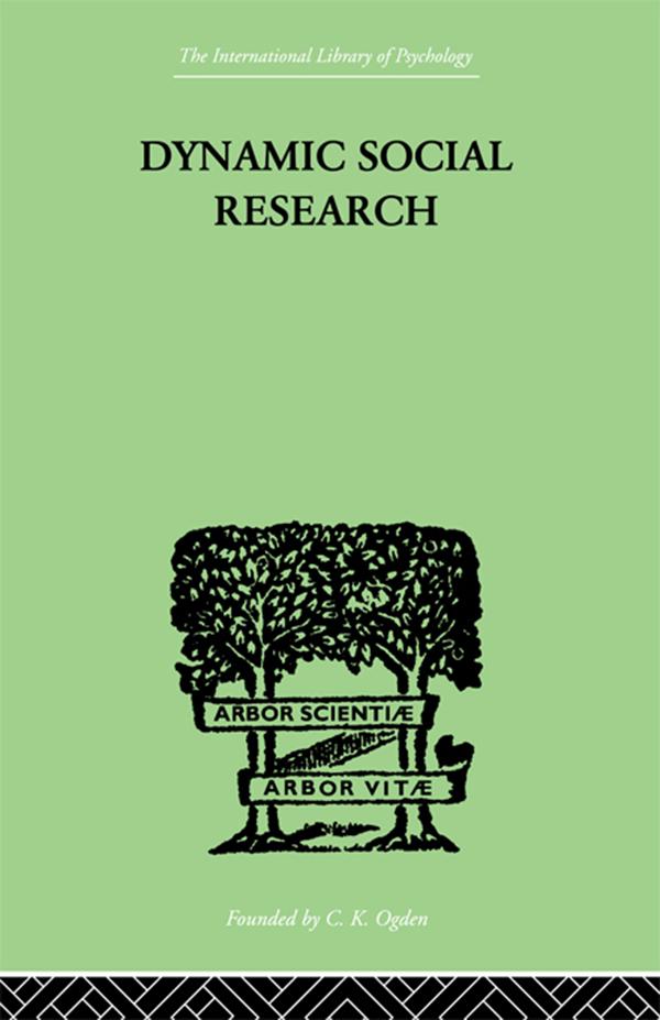 Dynamic Social Research