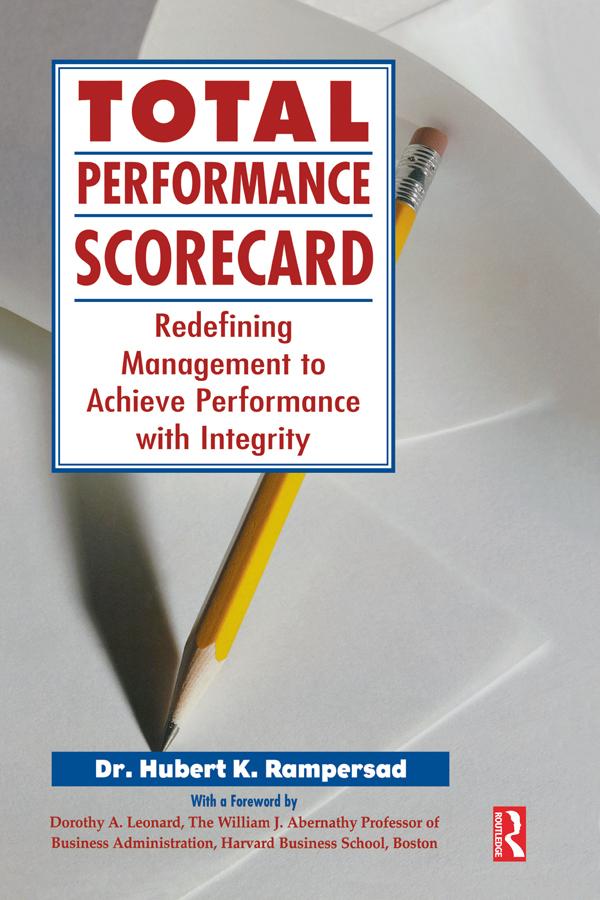 Total Performance Scorecard by Hubert Rampersad