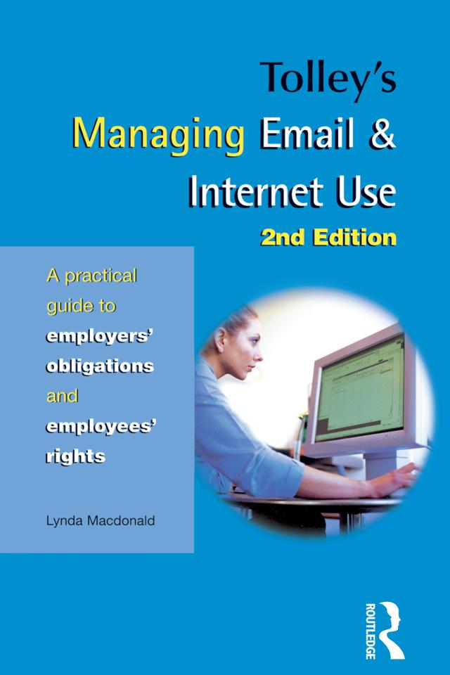 Tolley's Managing Email & Internet Use by Lynda Macdonald