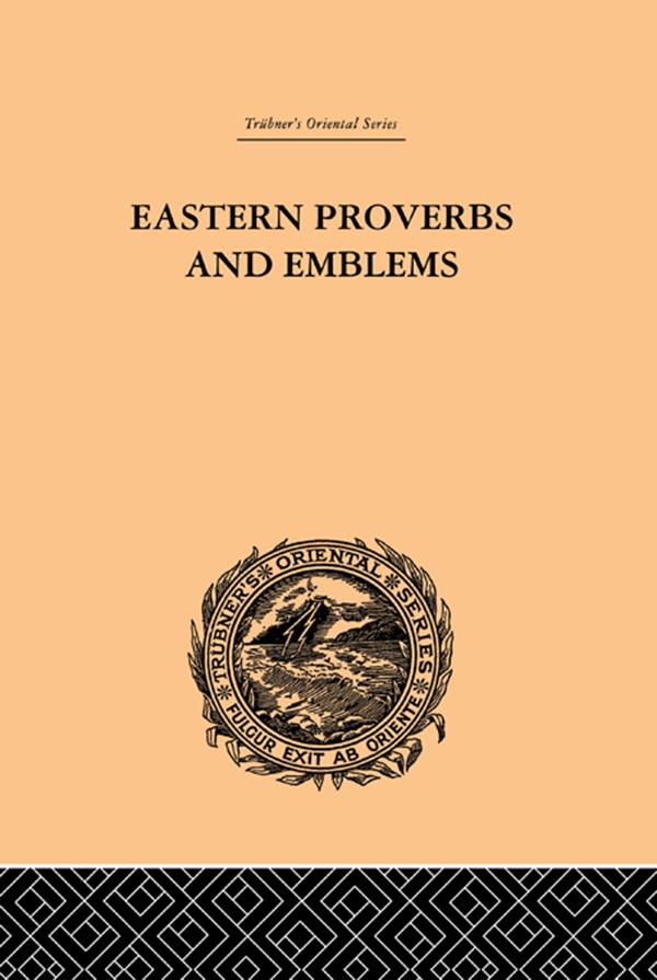 Eastern Proverbs and Emblems by James Long