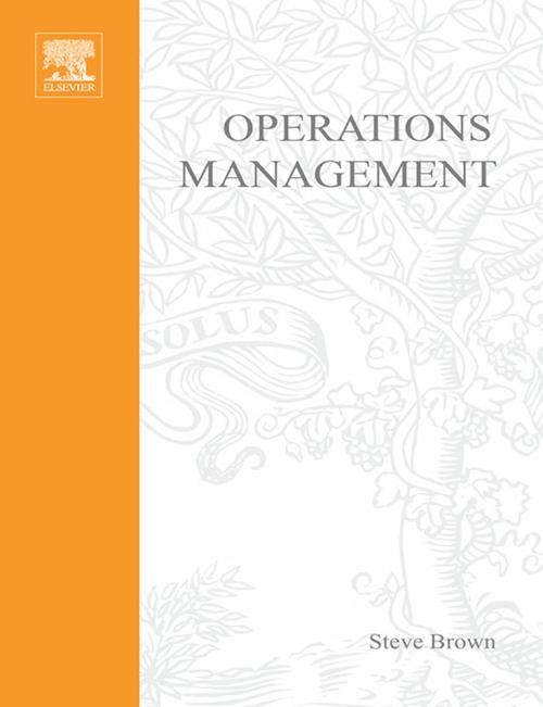 Operations Management: Policy, Practice and Performance Improvement by Harvey Maylor, Kate Blackmon, Paul Cousins, Steve Brown