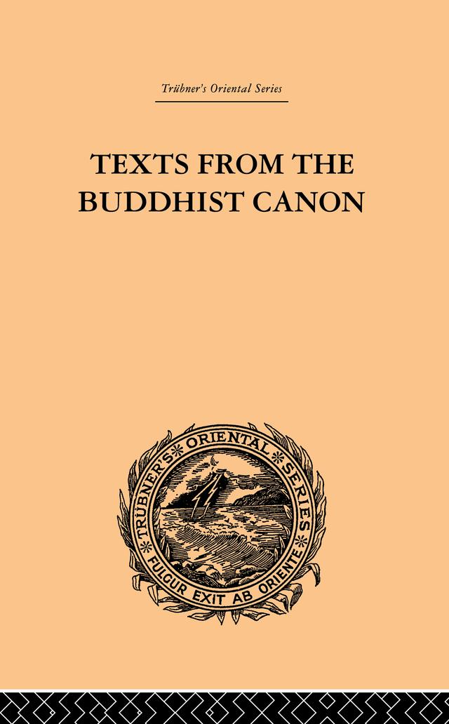 Texts from the Buddhist Canon by Samuel Beal