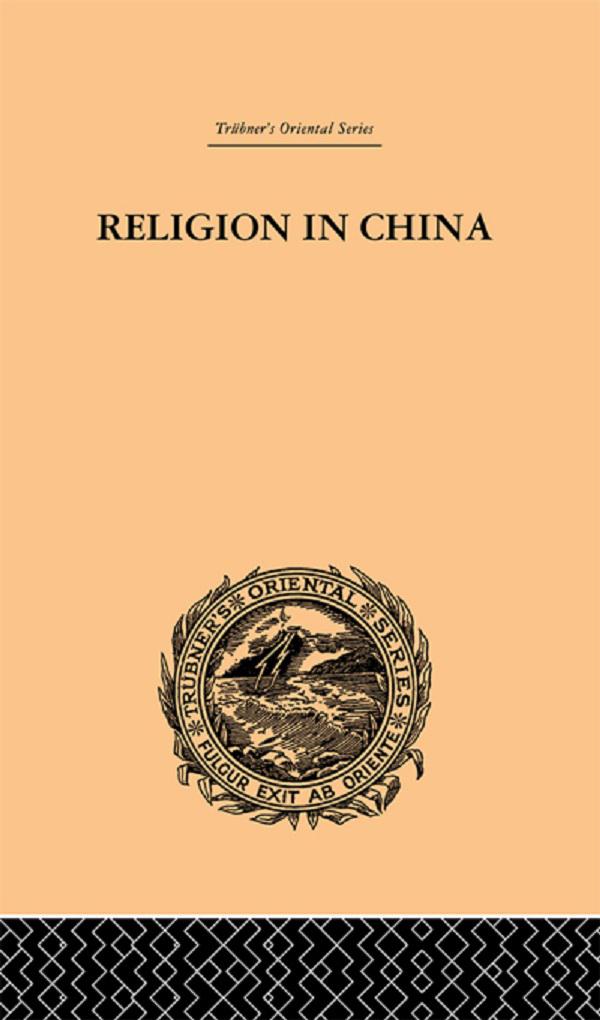 Religion in China by Joseph Edkins