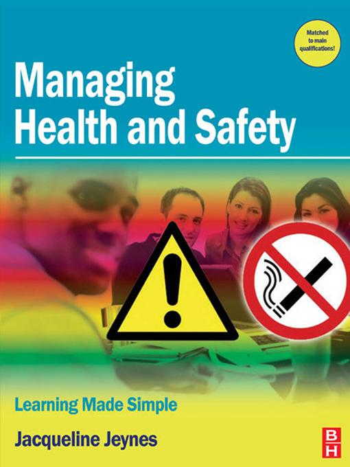 Managing Health and Safety by Jacqueline Jeynes