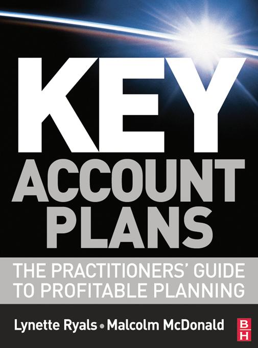 Key Account Plans by Lynette Ryals, Malcolm McDonald
