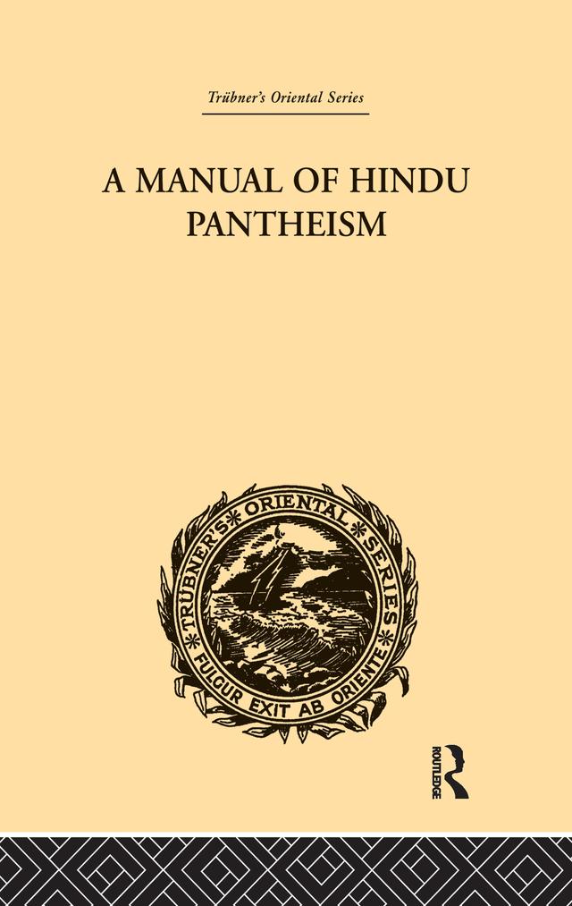 A Manual of Hindu Pantheism by G.A. Jacob