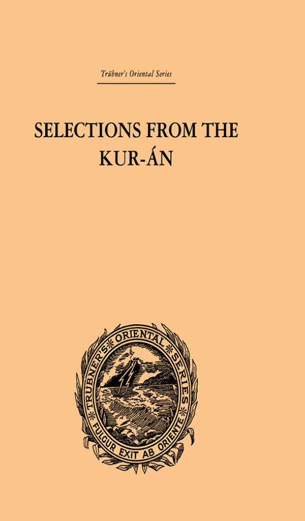 Selections from the Kuran by Edward William Lane
