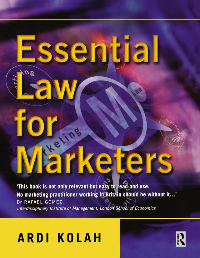 Essential Law for Marketers by Ardi Kolah