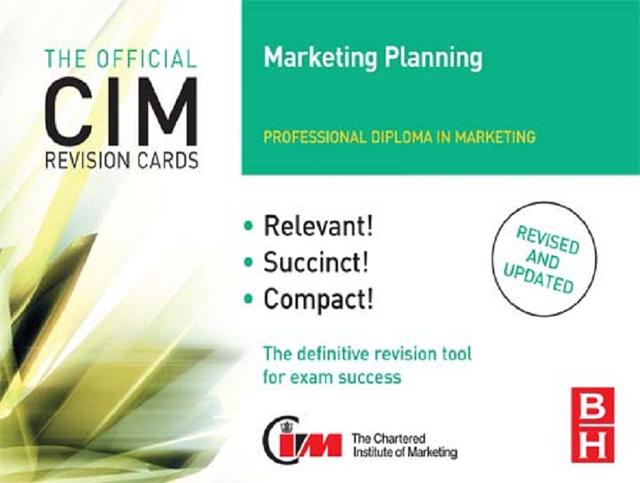 CIM Revision Cards Marketing Planning by Karen Beamish