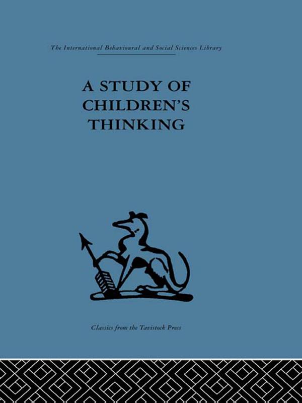 A Study of Children's Thinking by Margaret Donaldson