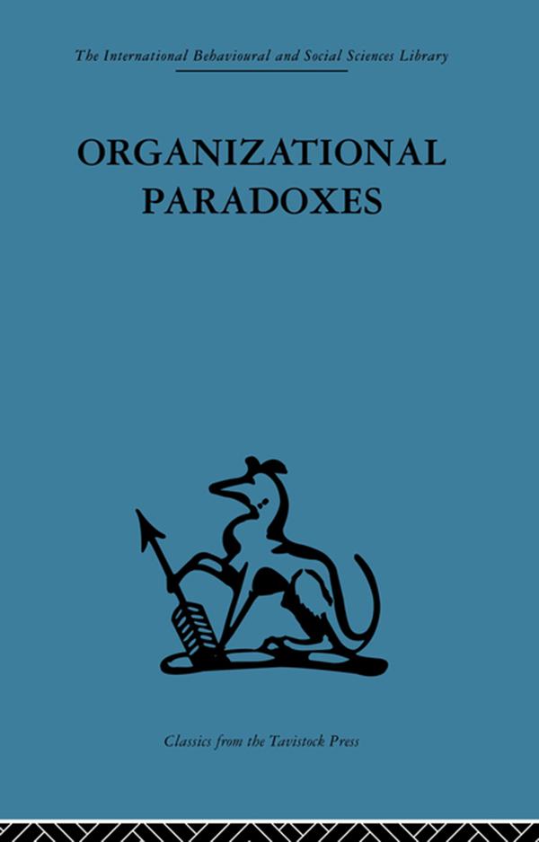 Organizational Paradoxes by Manfred F. R. Kets de Vries