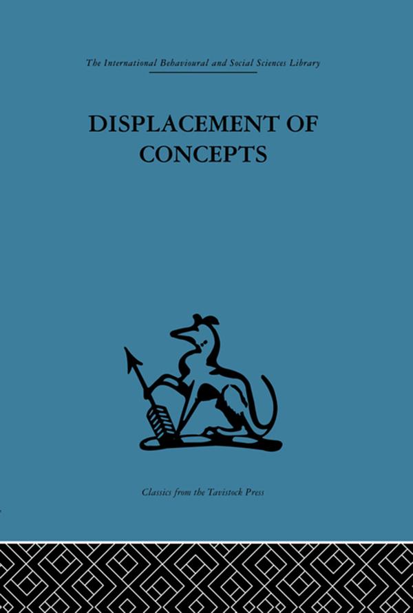 Displacement of Concepts by Donald A. Schon