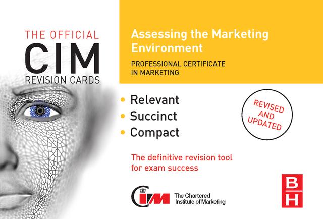 CIM Revision Cards: Assessing the Marketing Environment by Diana Luck