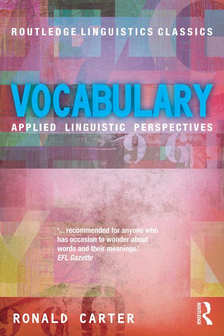 Vocabulary by Ronald Carter