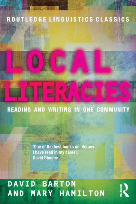 Local Literacies by David Barton, Mary Hamilton