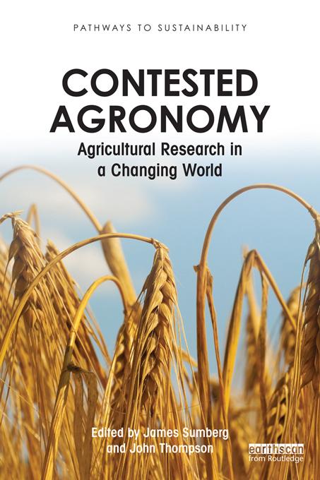 Contested Agronomy by James Sumberg, John Thompson