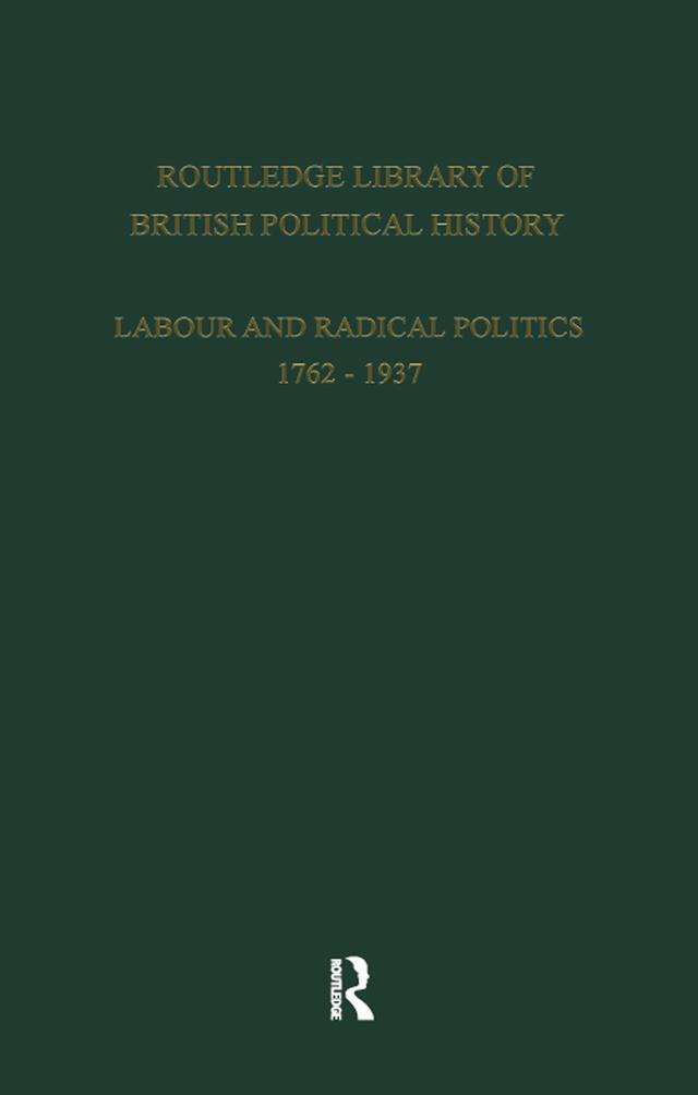 English Radicalism (1935-1961) by S. Maccoby