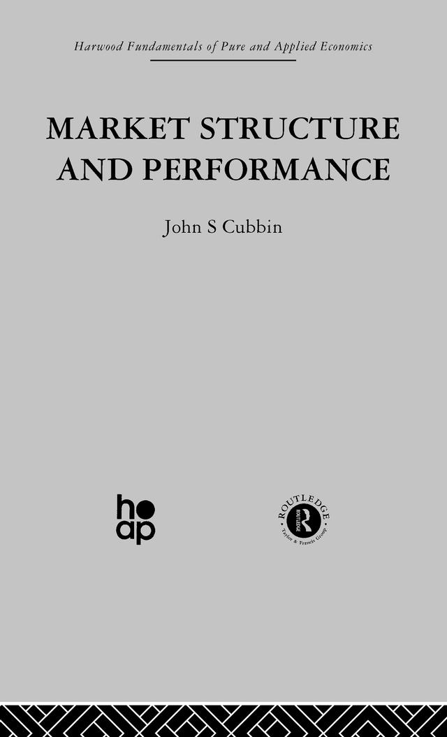 Market Structure and Performance by J. Cubbin