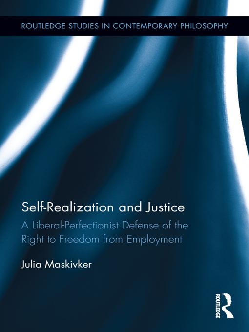 Self-Realization and Justice by Julia Maskivker