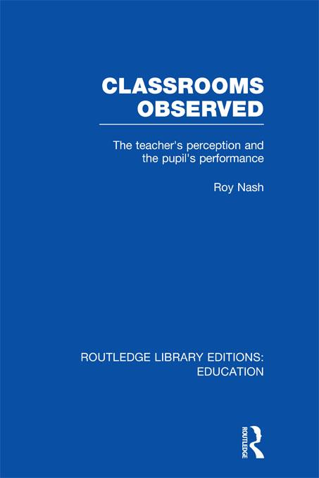 Classrooms Observed (RLE Edu L) by Roy Nash