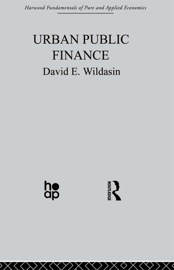 Urban Public Finance by D. Wildasin