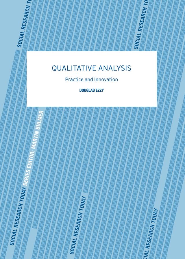 Qualitative Analysis by Douglas Ezzy