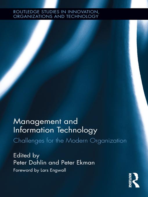 Management and Information Technology by Peter Dahlin, Peter Ekman