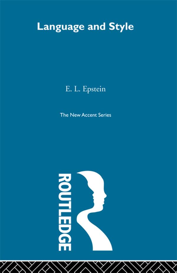 Language and Style by E. L. Epstein