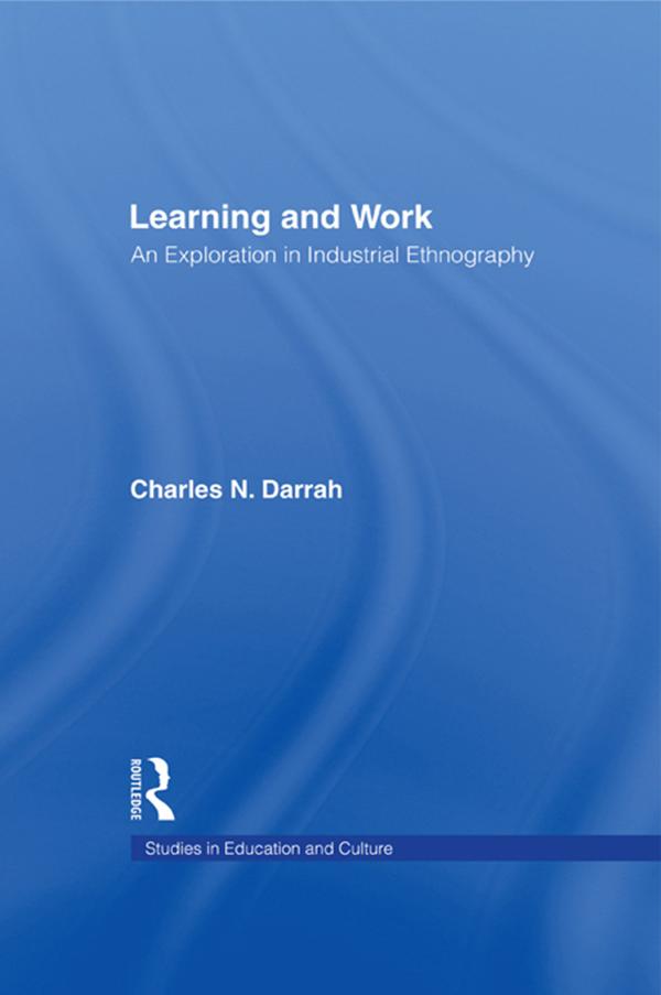 Learning and Work by Charles N. Darrah