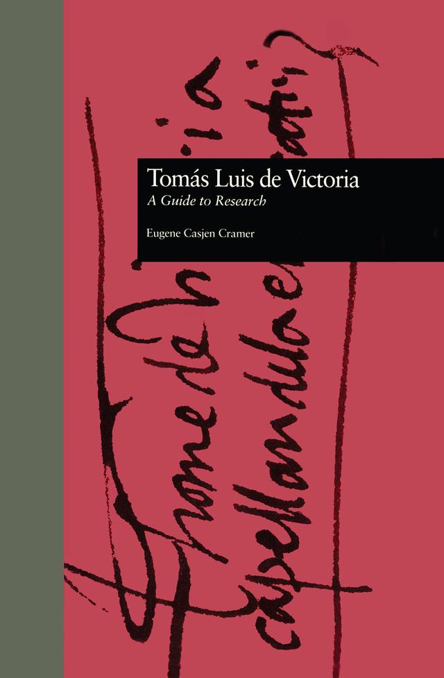 Toms Luis de Victoria by Eugene Casjen Cramer