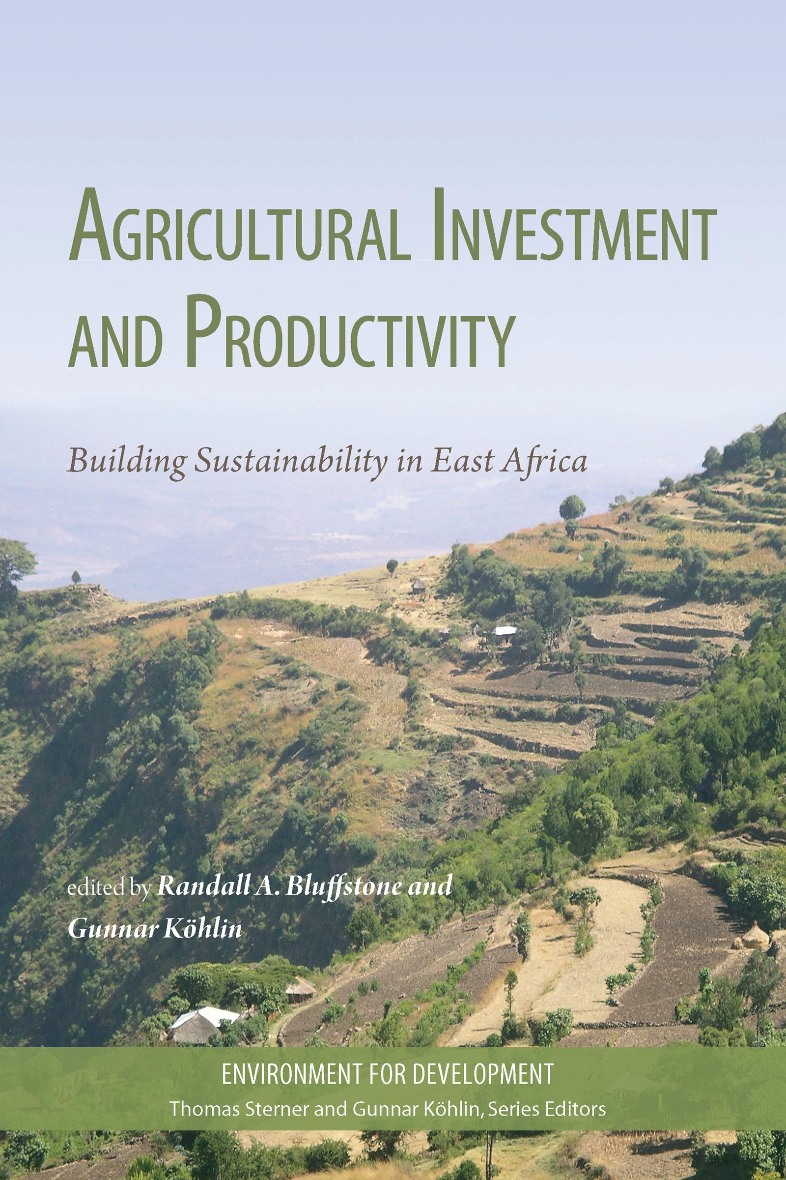 Agricultural Investment and Productivity