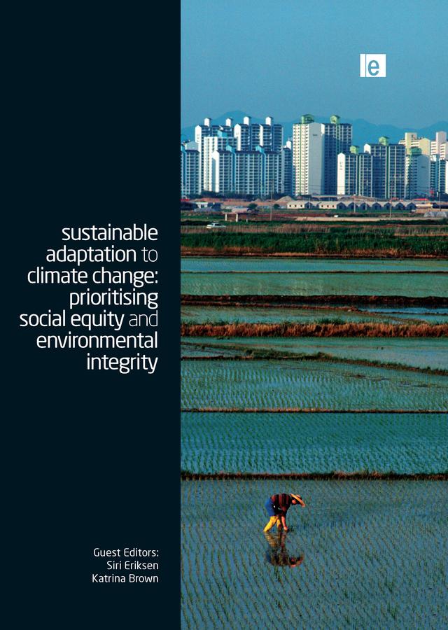 Sustainable Adaptation to Climate Change by Eriksen Siri, Katrina Brown