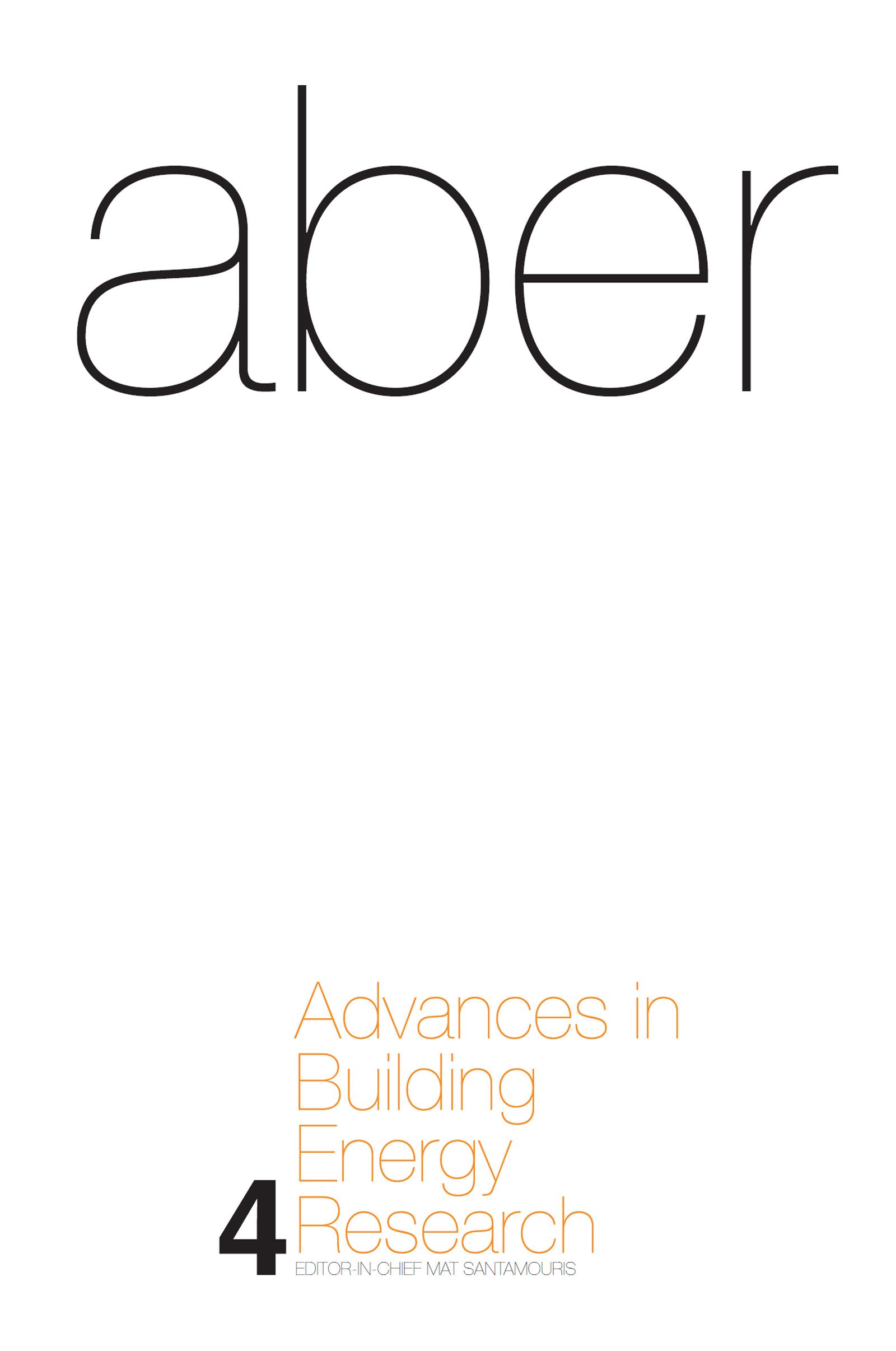 Advances in Building Energy Research