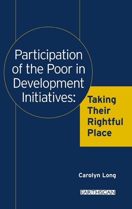 Participation of the Poor in Development Initiatives by Carolyn Long