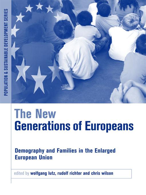 The New Generations of Europeans by Chris Wilson, Rudolf Richter, Wolfgang Lutz