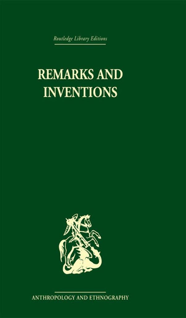 Remarks and Inventions by Rodney Needham