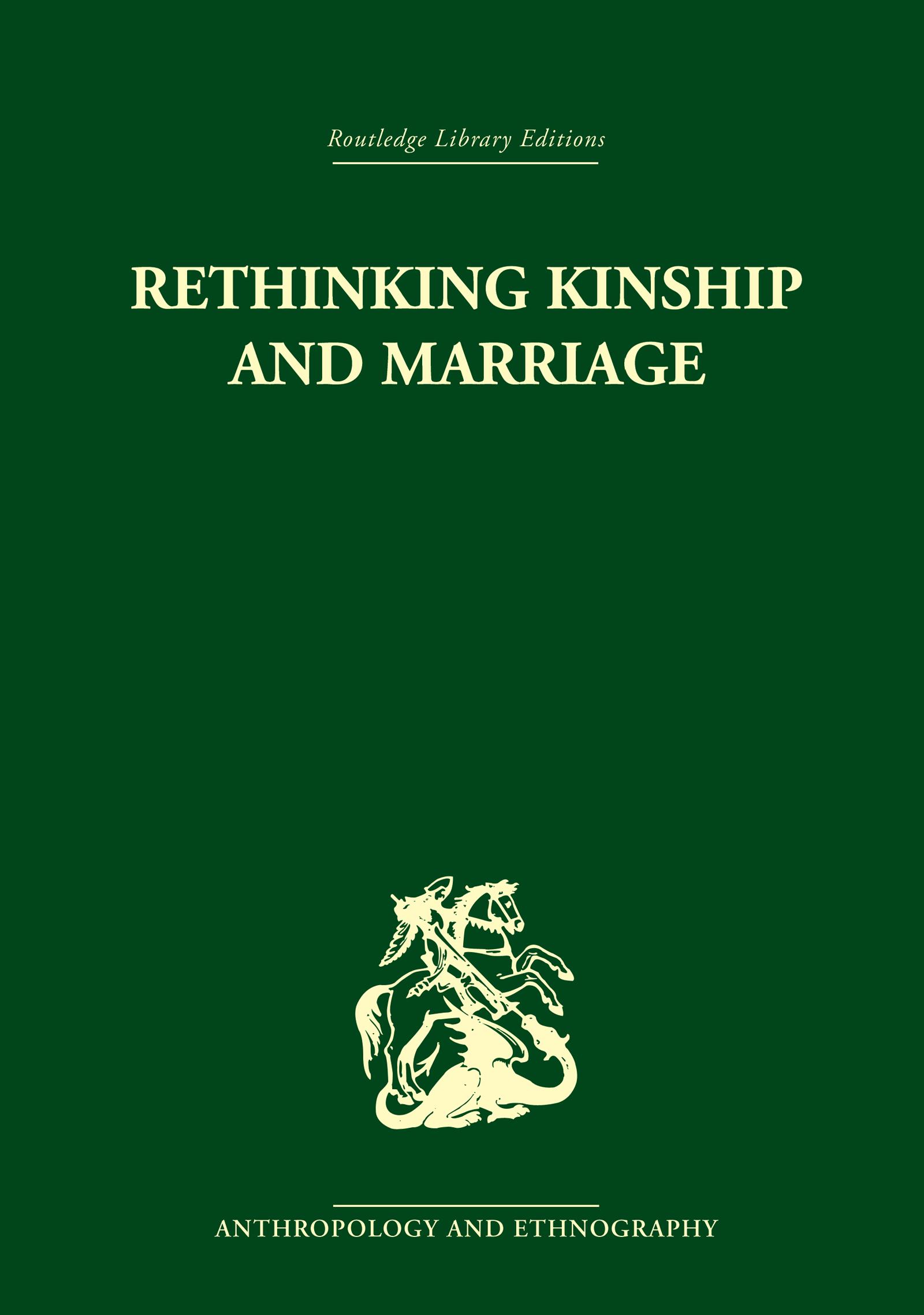 Rethinking Marriage and Kinship