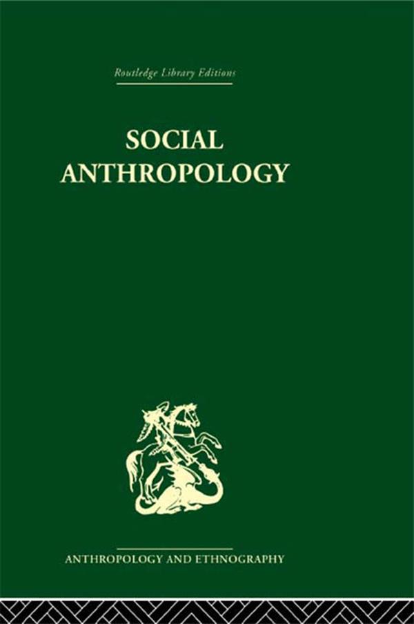 Social Anthropology by E.E. Evans-Pritchard