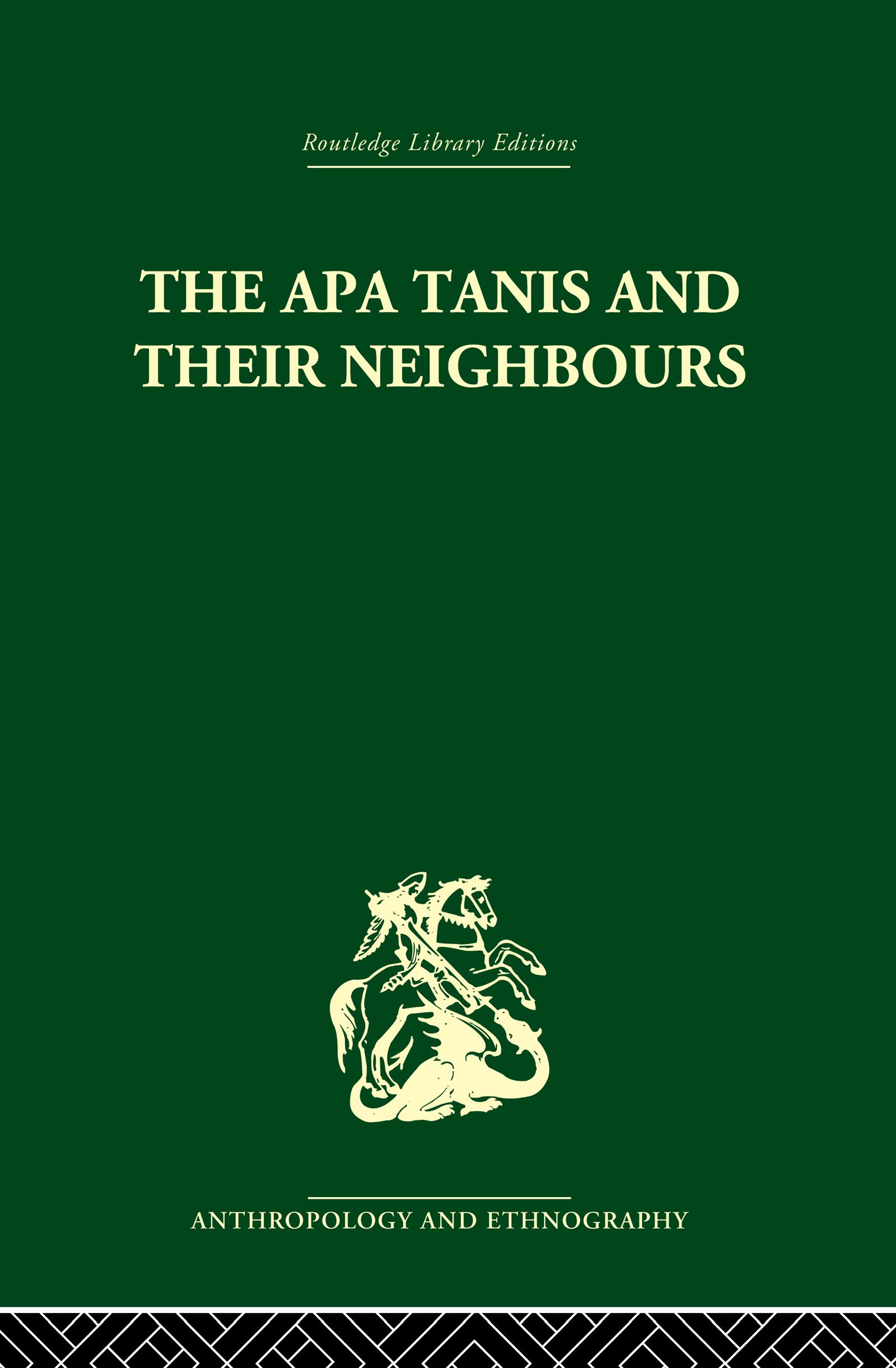The Apa Tanis and their Neighbours