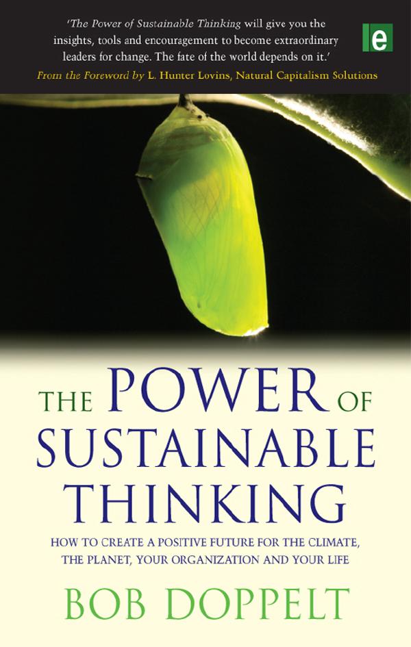 The Power of Sustainable Thinking by Bob Doppelt