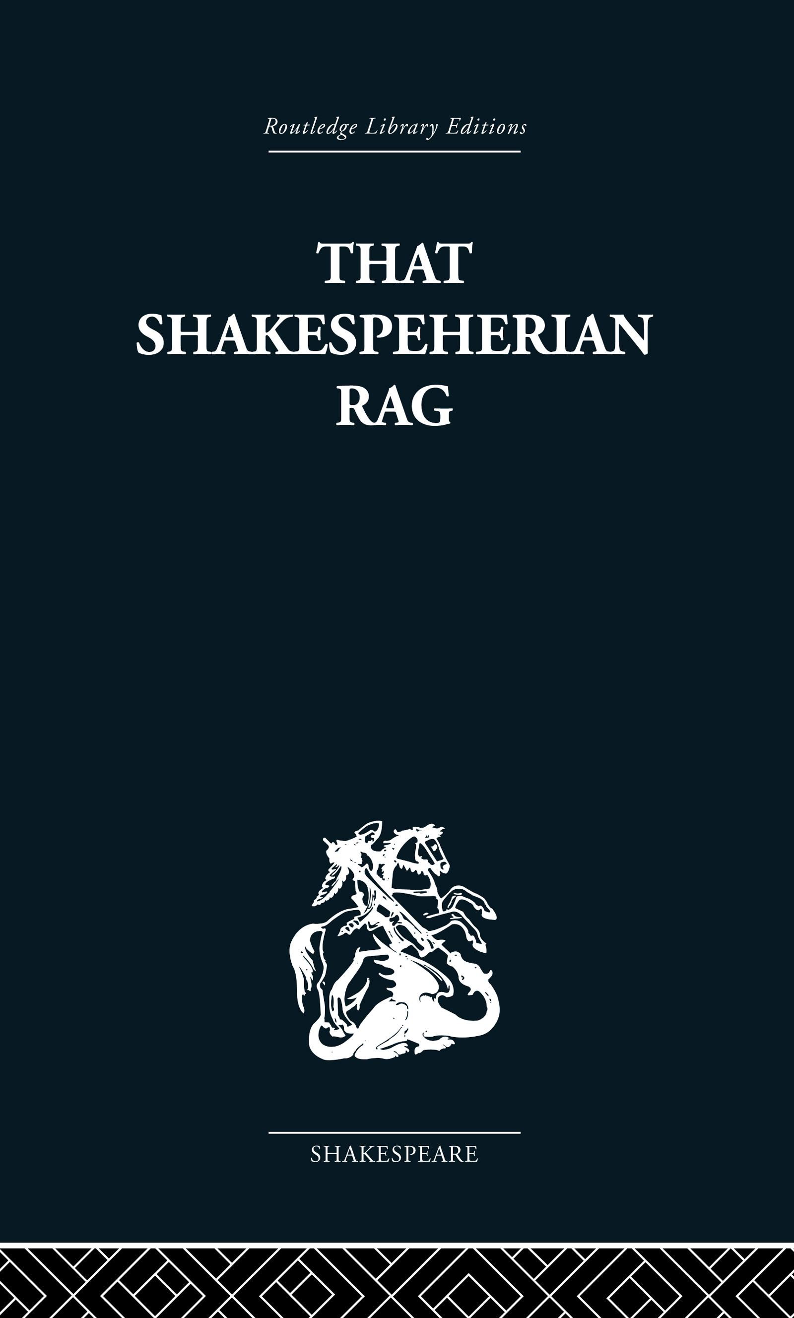 That Shakespeherian Rag