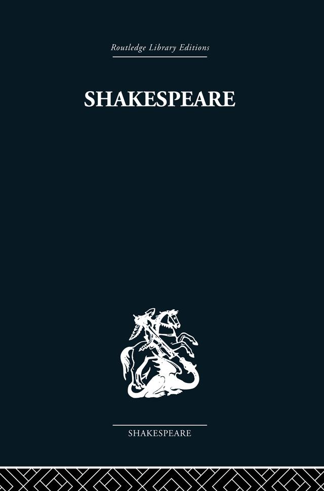Shakespeare by Allardyce Nicoll