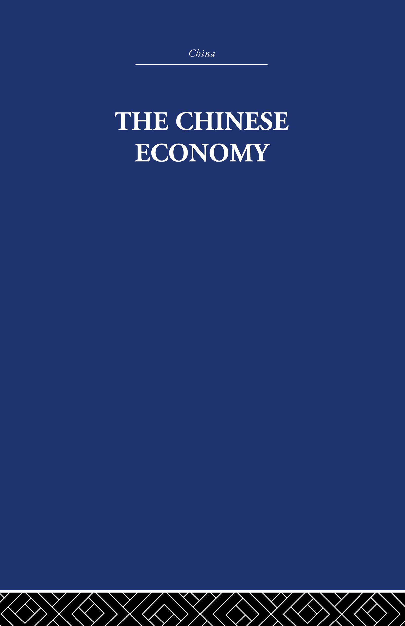 The Chinese Economy