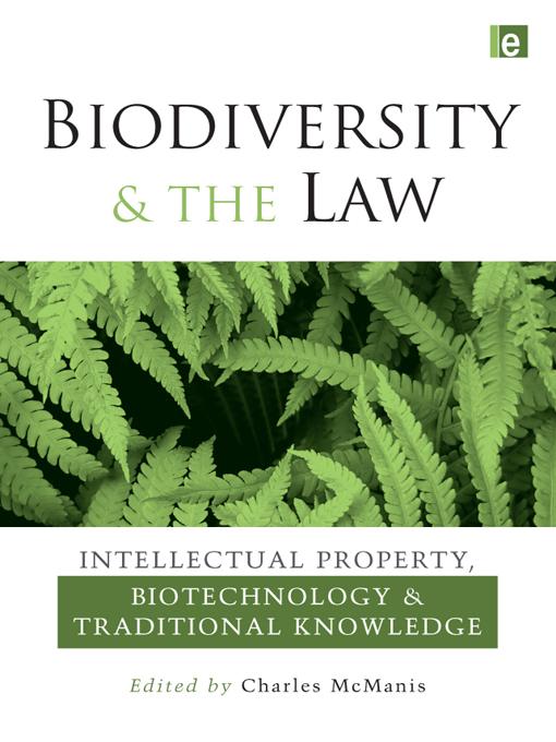 Biodiversity and the Law by Charles R. McManis