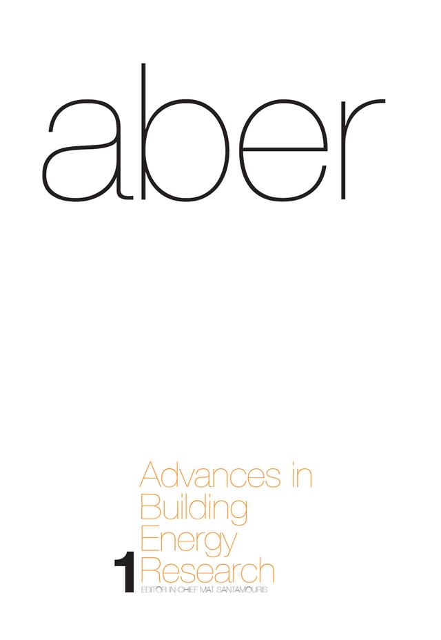 Advances in Building Energy Research by Mat Santamouris