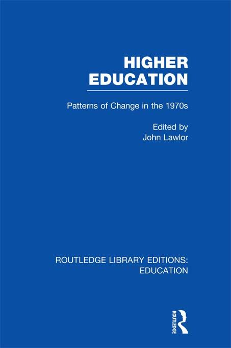 Higher Education by John Lawlor