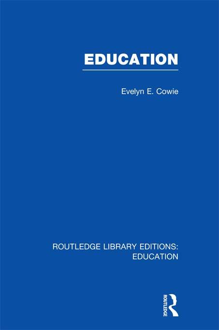 Education by Evelyn Cowie