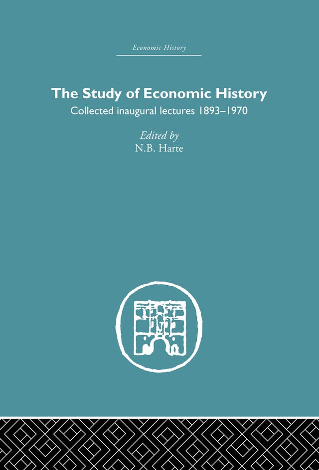The Study of Economic History by N.B. Harte