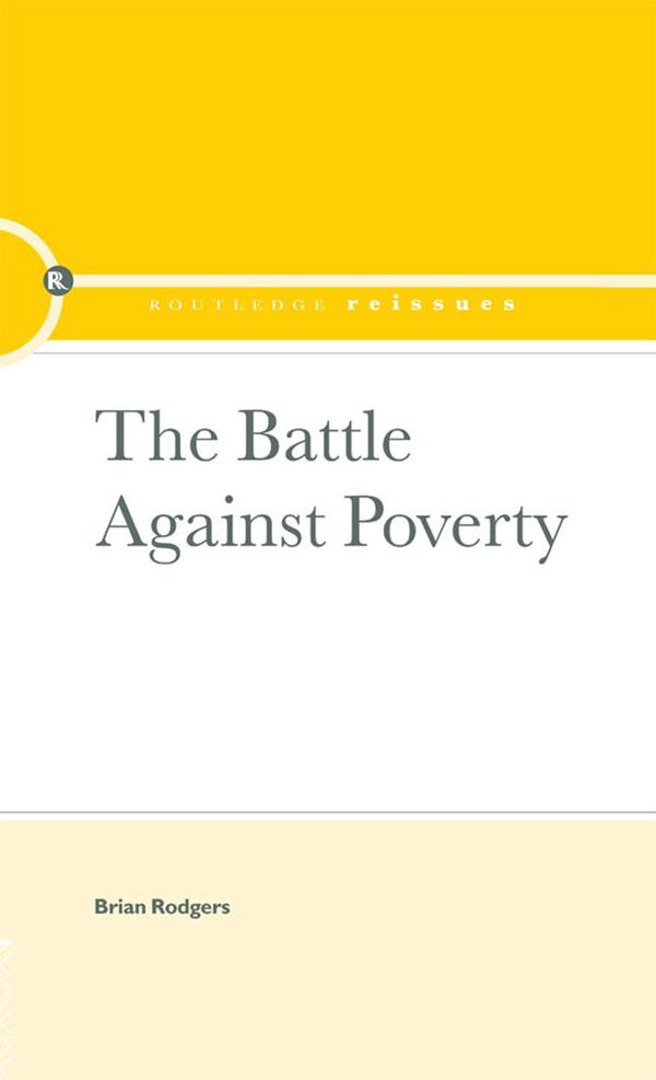 The Battle Against Poverty by Brian Rodgers