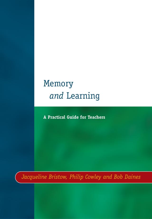 Memory and Learning by Jacqueline Bristow